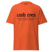 Slogan Unisex black words tee