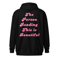 V-day zip hoodie